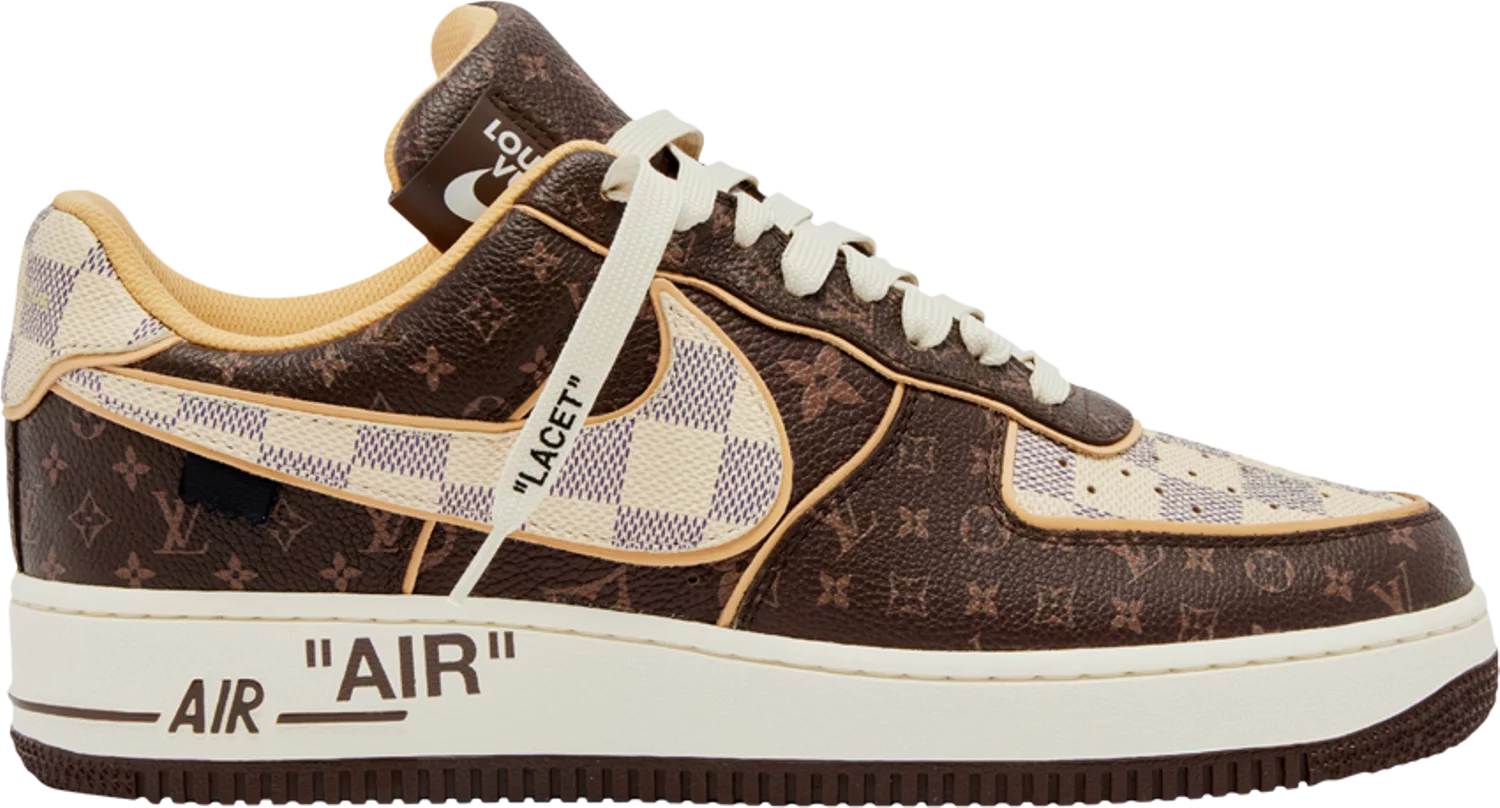 Louis Vuitton x Air Force 1 Low 'Monogram Damier' Pilot Case