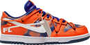 Off-White x Futura x Dunk Low 'New York Mets'