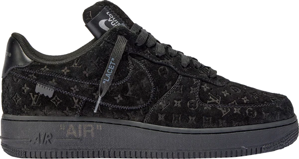 Louis Vuitton x Air Force 1 Low 'Triple Black'