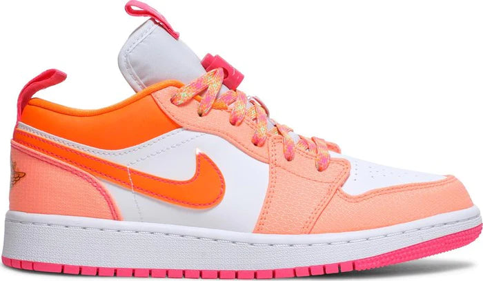 Air Jordan 1 Low Utility GS 'Hyper Crimson'
