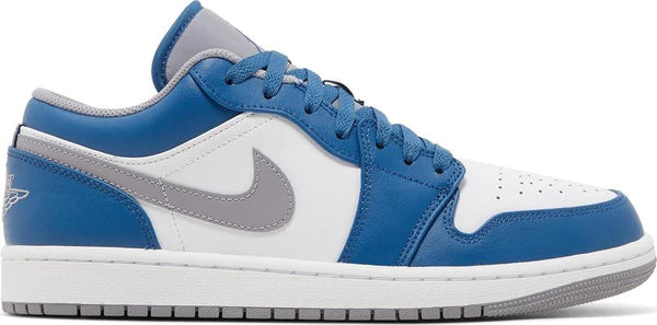 Air Jordan 1 Low 'True Blue Cement'