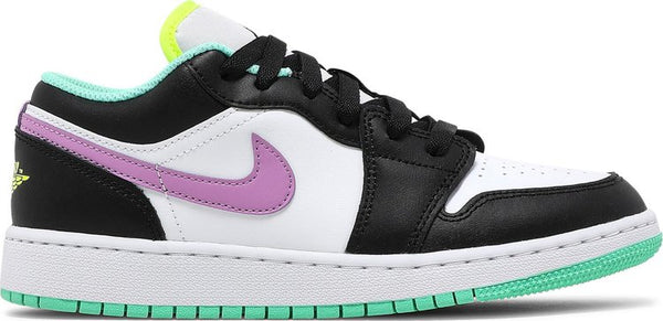 Air Jordan 1 Low GS 'White Violet Shock'