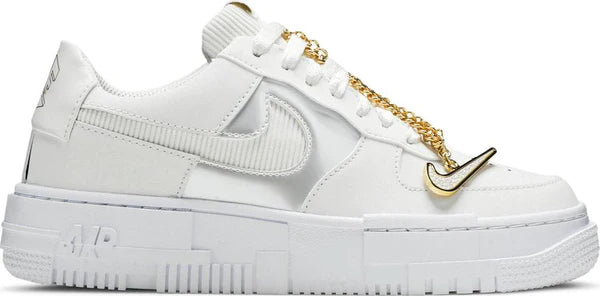 Air Force 1 Pixel 'White Gold Chain'