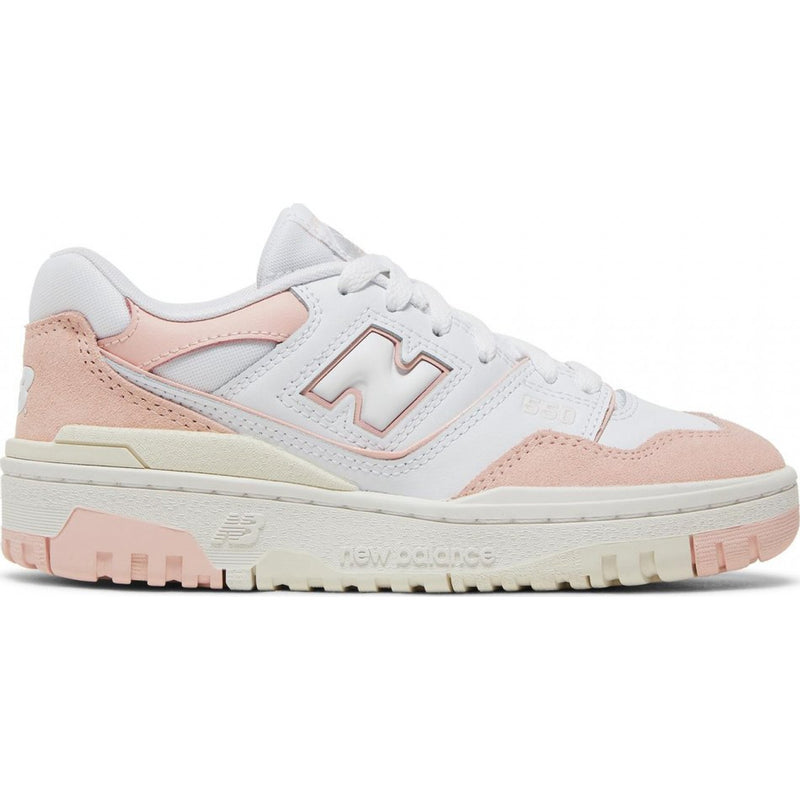 New Balance 550 Big Kid 'White Pink Sand'