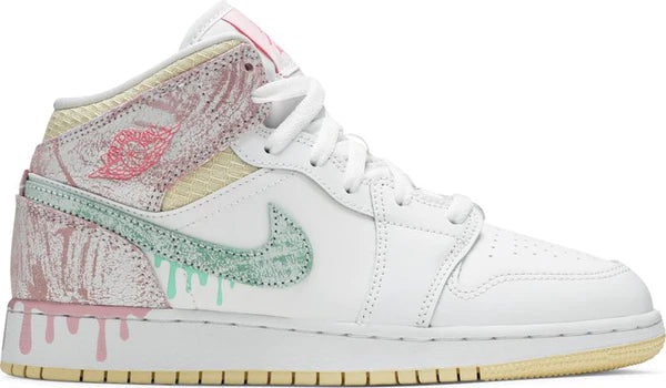 Air Jordan 1 Mid SE GS 'Ice Cream'