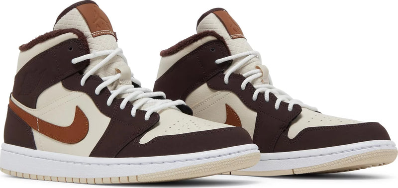 Air Jordan 1 Mid SE 'Cream Dark Chocolate'