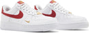 Air Force 1 Essential Low 'White Gym Red'