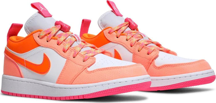 Air Jordan 1 Low Utility GS 'Hyper Crimson'
