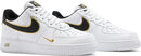 Air Force 1 '07 LV8 'Metallic Swoosh Pack - White Metallic Gold'