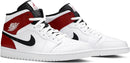 Air Jordan 1 Mid 'White Chicago'