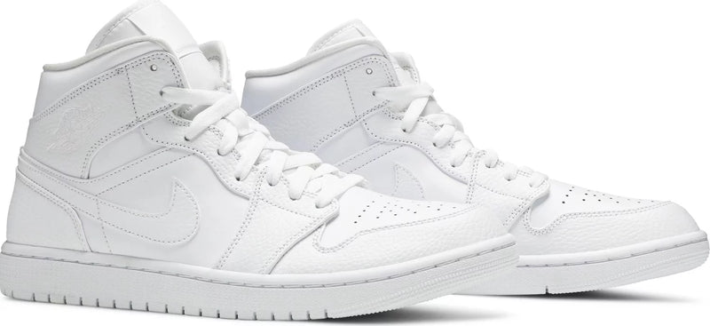 Air Jordan 1 Mid 'Triple White'