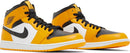 Air Jordan 1 Mid 'Reverse Yellow Toe'