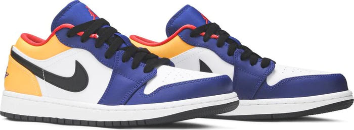 Air Jordan 1 Low 'White Deep Royal Blue'