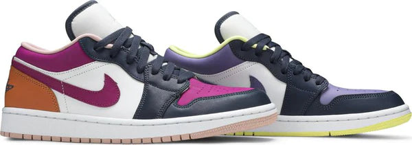 Air Jordan 1 Low SE 'Mismatched - Purple Magenta'