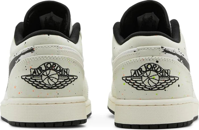 Air Jordan 1 Low 'Brushstroke Swoosh - Paint Splatter'