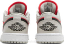 Air Jordan 1 Low 'Light Iron Ore Siren Red'