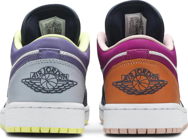 Air Jordan 1 Low SE 'Mismatched - Purple Magenta'