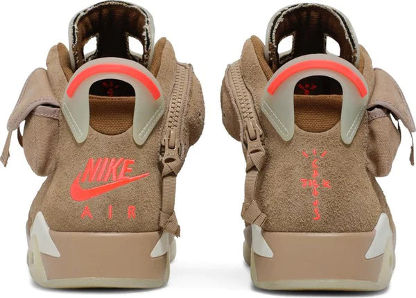 Travis Scott x Air Jordan 6 Retro 'British Khaki'