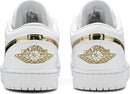 Air Jordan 1 Retro Low 'White Metallic Gold'