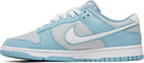 Dunk Low 'Fleece Swoosh - Light Blue'
