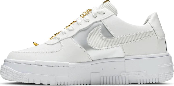 Air Force 1 Pixel 'White Gold Chain'