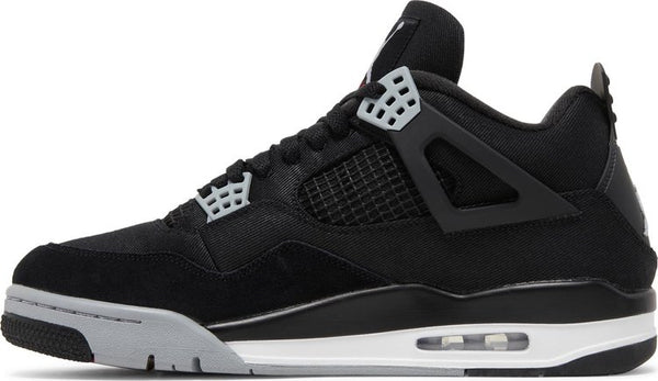 Air Jordan 4 Retro 'Black Canvas'