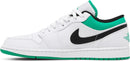 Air Jordan 1 Low 'White Lucky Green'