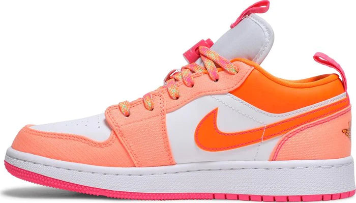Air Jordan 1 Low Utility GS 'Hyper Crimson'
