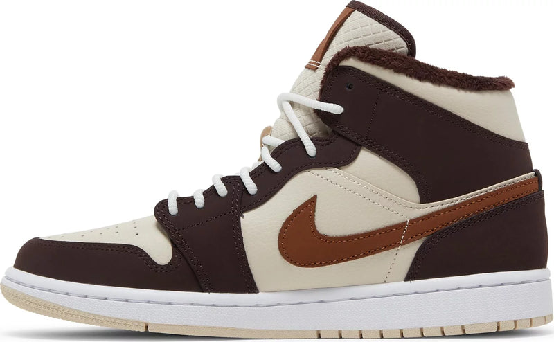 Air Jordan 1 Mid SE 'Cream Dark Chocolate'