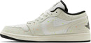 Air Jordan 1 Low 'Brushstroke Swoosh - Paint Splatter'